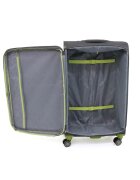 Lamonza Куфар Superlight 78X47x29 см 36 кг сив / зелен