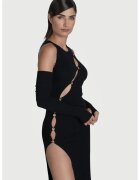 Lara Wear Миди рокля с отвори