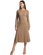 Lara Wear Миди рокля с разкроени ръкави