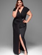 Larica Вечерна рокля Maxi Plus size LACRICA LA-OM-DLR013