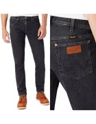 Larston Мъжки дънки Wrangler Slim Tapered - черни