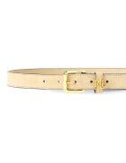 Lauren Ralph Lauren Дамски колан естествена кожа бежов M INTL