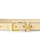 Lauren Ralph Lauren Дамски колан естествена кожа бежов M INTL