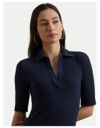 Lauren Ralph Lauren Плетена рокля Lauren Ralph тъмносиня
