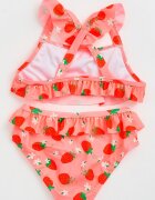 LC WAIKIKI Бански от две части Червен/Зелен/Розова сьомга