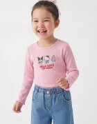 LC WAIKIKI Блуза с бродерия Hello Kitty Червен/Черен/Светлорозов