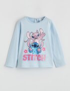 LC WAIKIKI Блуза с принт на Stitch Пастелносин