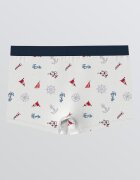 LC WAIKIKI Боксерки с памук 3 чифта Червен/Бял/Тъмносин