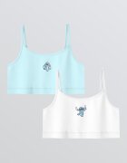 LC WAIKIKI Бюстие с шарка на Stitch - 2 броя Бял/Светлосин