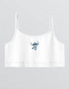 LC WAIKIKI Бюстие с шарка на Stitch - 2 броя Бял/Светлосин