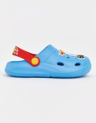 LC WAIKIKI Чехли с гола пета и шарка с Hot Wheels Червен/Жълт/Светлосин
