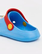 LC WAIKIKI Чехли с гола пета и шарка с Hot Wheels Червен/Жълт/Светлосин