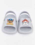 LC WAIKIKI Чехли с отворена пета и Paw Patrol Бял/Светло сив/Оранжев