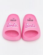 LC WAIKIKI Чехли с принт Barbie Бял/Розово
