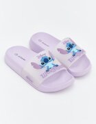 LC WAIKIKI Чехли с шарка на Stitch Черен/Кралско Синьо/Лилав
