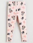 LC WAIKIKI Дълга пижама с принт на Minnie Mouse Праскова