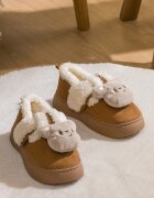 LC WAIKIKI Домашни пантофи Крем/Камел