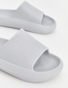 LC WAIKIKI Едноцветни чехли Светло сив