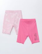 LC WAIKIKI Къс клин с шарка на Barbie - 2 чифта Розово