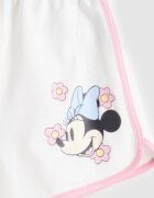 LC WAIKIKI Къс памучен панталон с принт на Minnie Mouse Бял/Розово