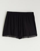 LC WAIKIKI Къса пижама с тюл Черен