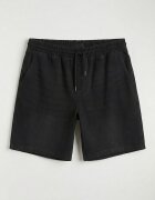 LC WAIKIKI Къси дънки с еластична талия Черен