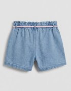 LC WAIKIKI Къси дънки с връзка Син меланж
