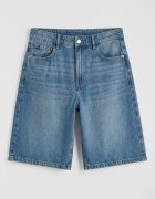 LC WAIKIKI Къси прави дънки Прашно синьо