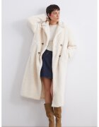 LC WAIKIKI Мъхест дълъг тренч с копчета
