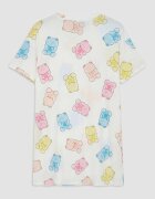 LC WAIKIKI Нощница с десен Teddy Bear Бял