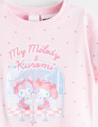 LC WAIKIKI Памучна пижама My Melody & Kuromi Бял/Ледено синьо/Бледо розово