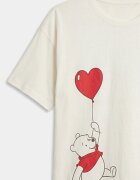 LC WAIKIKI Памучна пижама с принт на Winnie The Pooh Червен/Слонова кост
