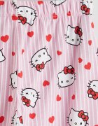 LC WAIKIKI Памучна пижама с шарка на Hello Kitty Светлорозов