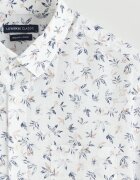 LC WAIKIKI Памучна риза с принт Бежов