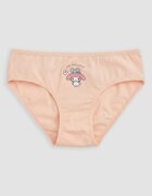 LC WAIKIKI Памучни бикини с принт на Hello Kitty - 5 чифта Пастелносин/Пастелнорозов/Лилав
