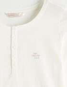 LC WAIKIKI Пижама на райе Червен/Бял
