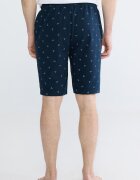 LC WAIKIKI Пижама с фигурален принт Тъмносин