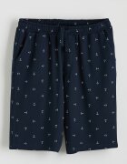 LC WAIKIKI Пижама с фигурален принт Тъмносин