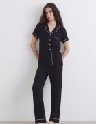 LC WAIKIKI Пижама с копчета Черен