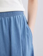 LC WAIKIKI Риза от шамбре с еластична талия Лавандула