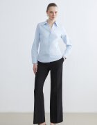 LC WAIKIKI Риза с класическа яка Ледено синьо