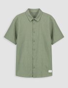 LC WAIKIKI Риза с яка Шам фъстък зелено