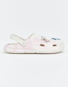 LC WAIKIKI Сабо Stitch & Angel Marbled Слонова кост/Пастелнорозов/Син