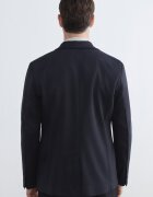 LC WAIKIKI Слим сако Ултрамарин синьо