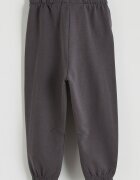 LC WAIKIKI Спортен екип с памук с десен Mickey Mouse - 3 части Сив/Крем
