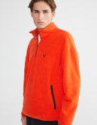 LC WAIKIKI Суитшърт с къс цип Оранжев
