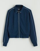 LC WAIKIKI Суитшърт с модал с цип Тъмносин