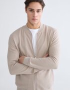 LC WAIKIKI Суитшърт с цип и релеф Светло бежово