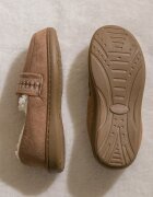 LC WAIKIKI Текстилни домашни пантофи с бродерия Камел