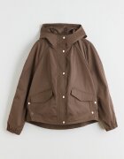 LC WAIKIKI Яке с качулка и джобове Кафяв